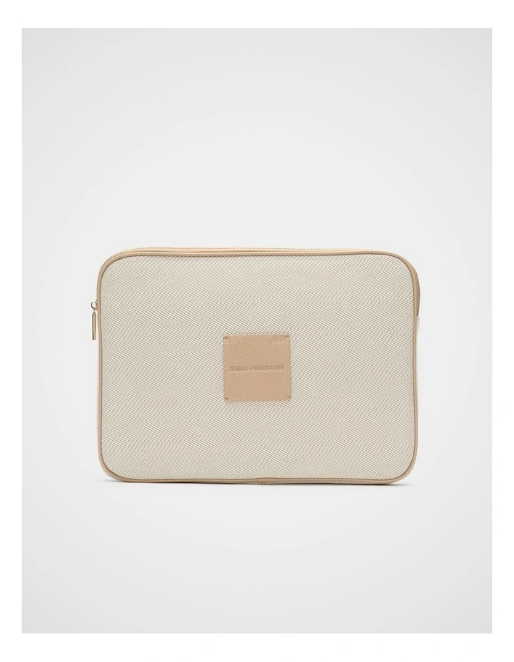 Laptop Case in Beige image 1