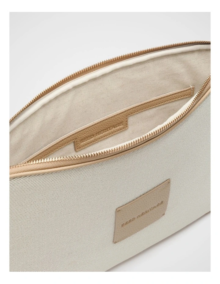 Laptop Case in Beige image 2