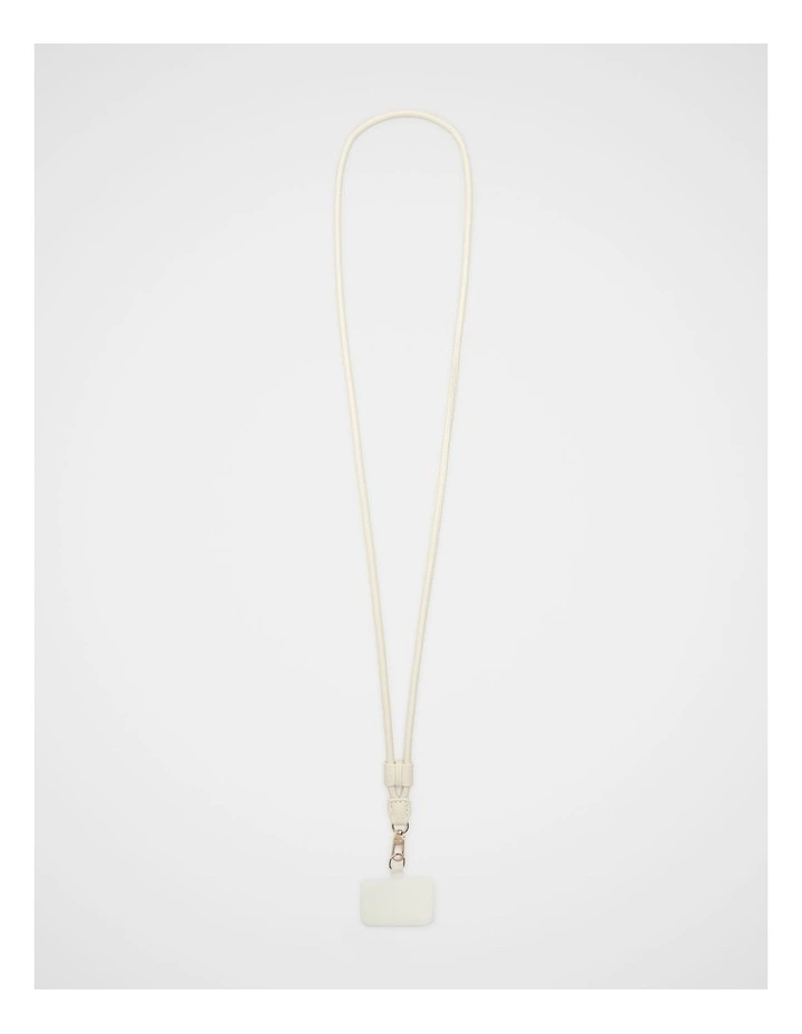 Phone Strap in Cream image 1