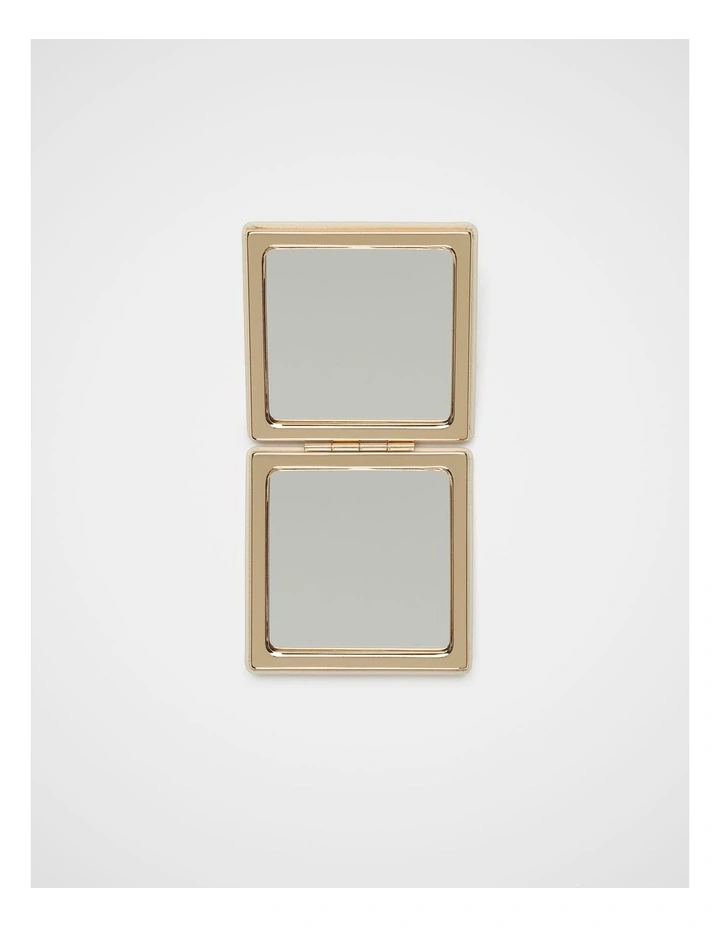 Compact Mirror in Cream image 2