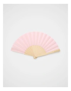 Seed Hand Fan in Pale Blossom