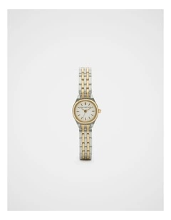 Seed Metal Watch in Gold Silver