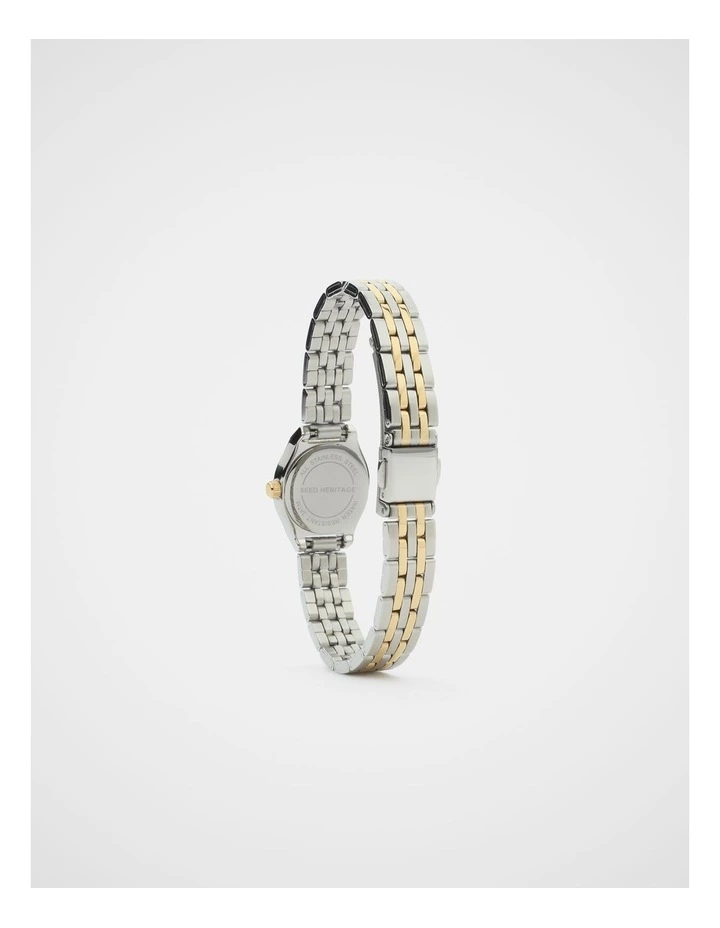 Seed Metal Watch in Gold Silver image 2
