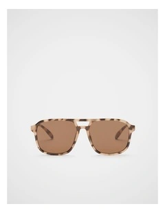 Lucy Navigator Sunglasses in Milk Tort