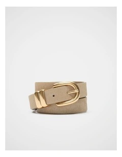Billie Double Keeper Belt in Sandstone
