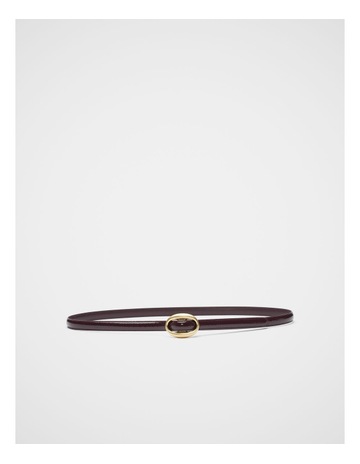 Plum Red Patent colour