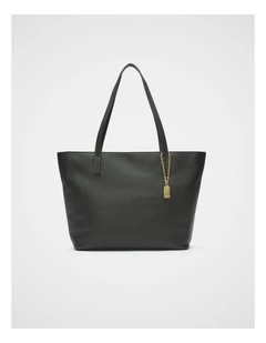 Leather Everyday Tote in Black