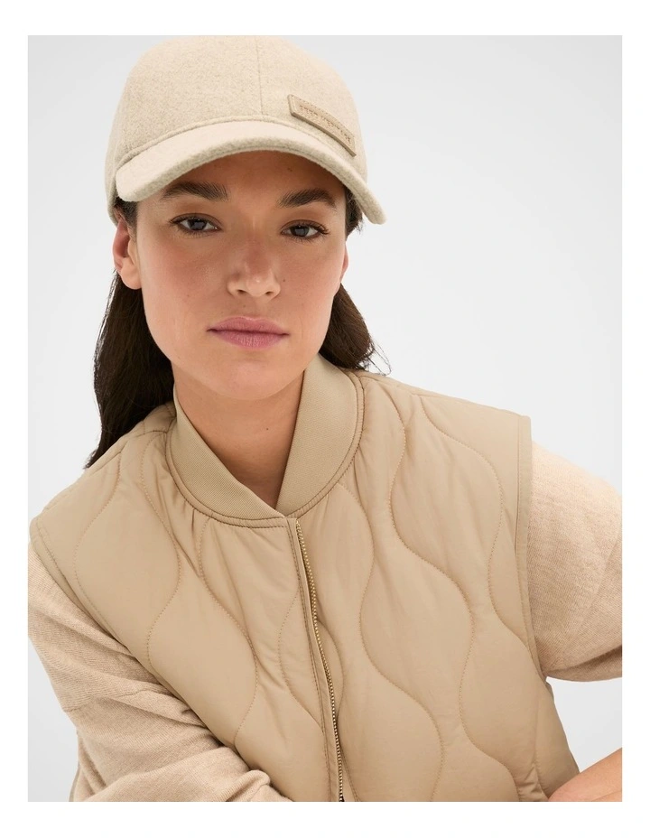 Felt Cap in Sandstone image 2