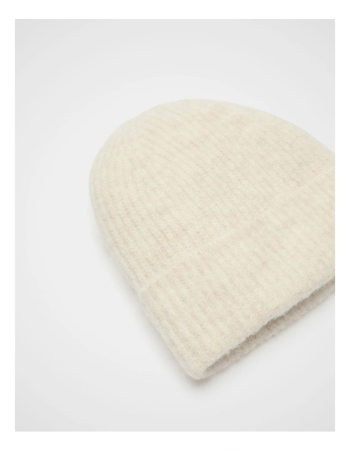 Fluffy Beanie in Mist image 3