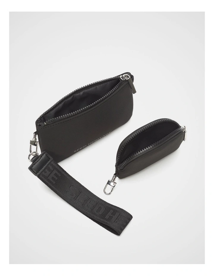 Seed Tech Pouch Set in Black image 2
