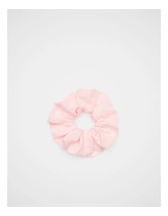 Linen Scrunchie in Pale Blossom