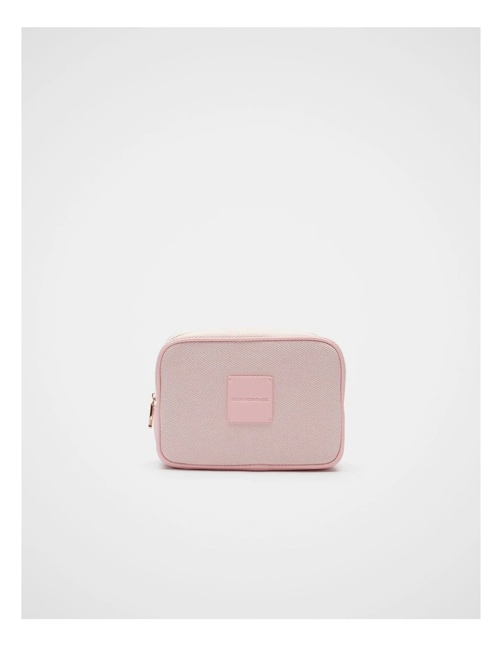 Small Cosmetic Bag in Pale Blossom image 1