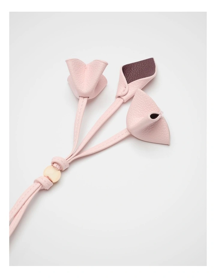 Flower Bag Charm in Pale Blossom image 2