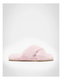 Slippers in Pale Blossom