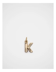 The Charm Collection Letter in K