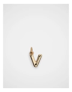 The Charm Collection Letter in V