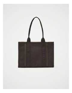 Felt Tote in Coffee Bean