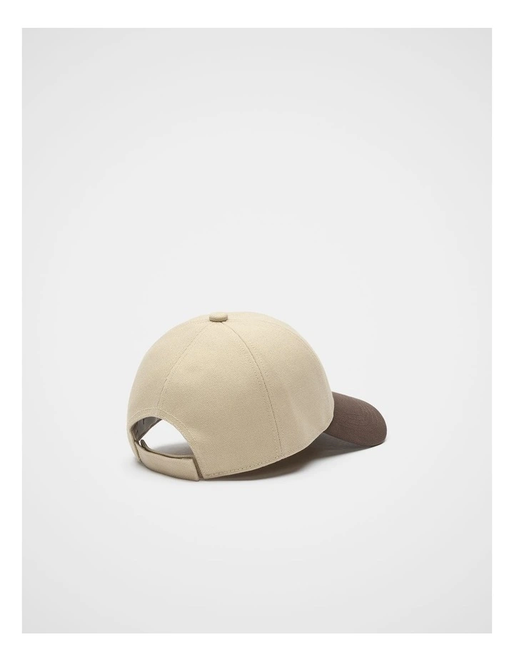 Two Tone Cap in Sandstone image 3