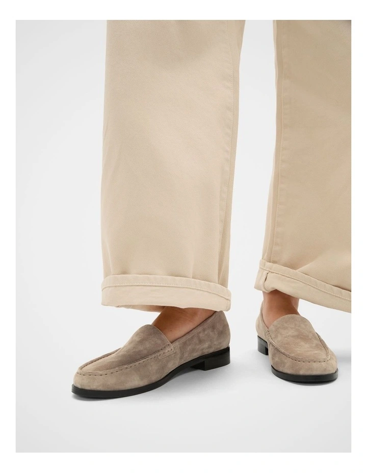 Nella Loafer in Sandstone Suede image 2