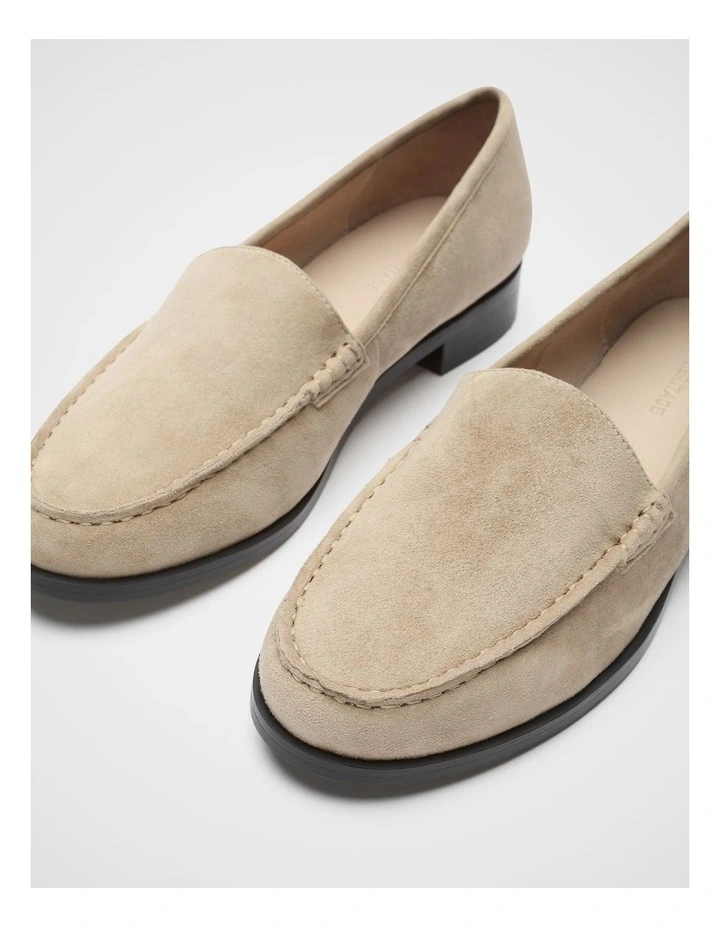 Nella Loafer in Sandstone Suede image 3