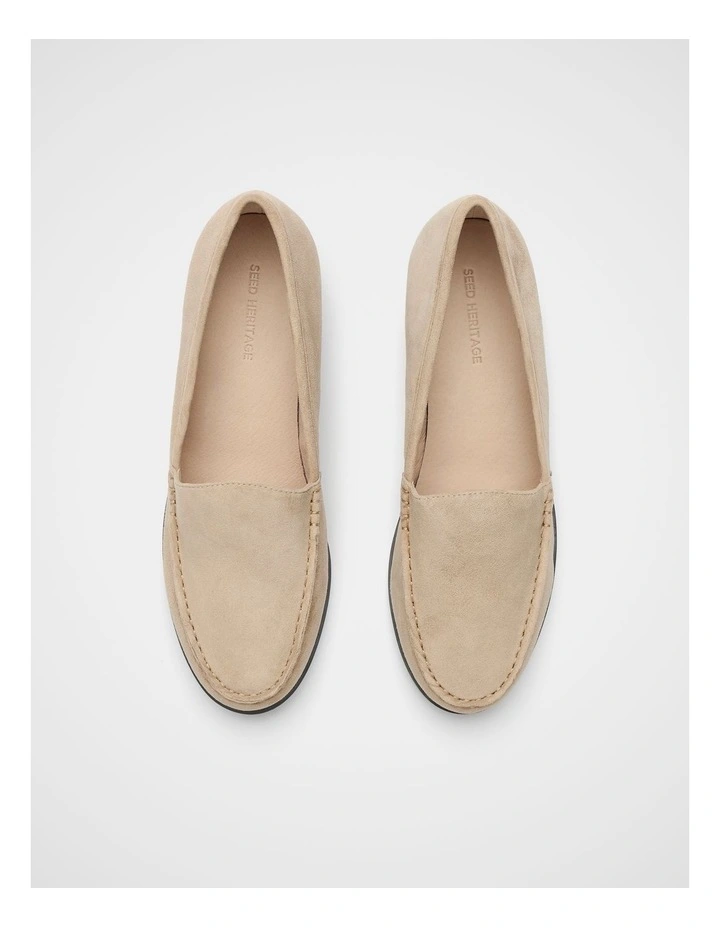 Nella Loafer in Sandstone Suede image 4