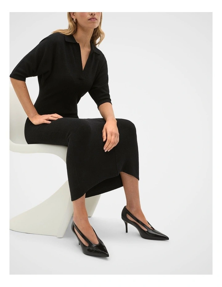 Mia Pump in Black image 2