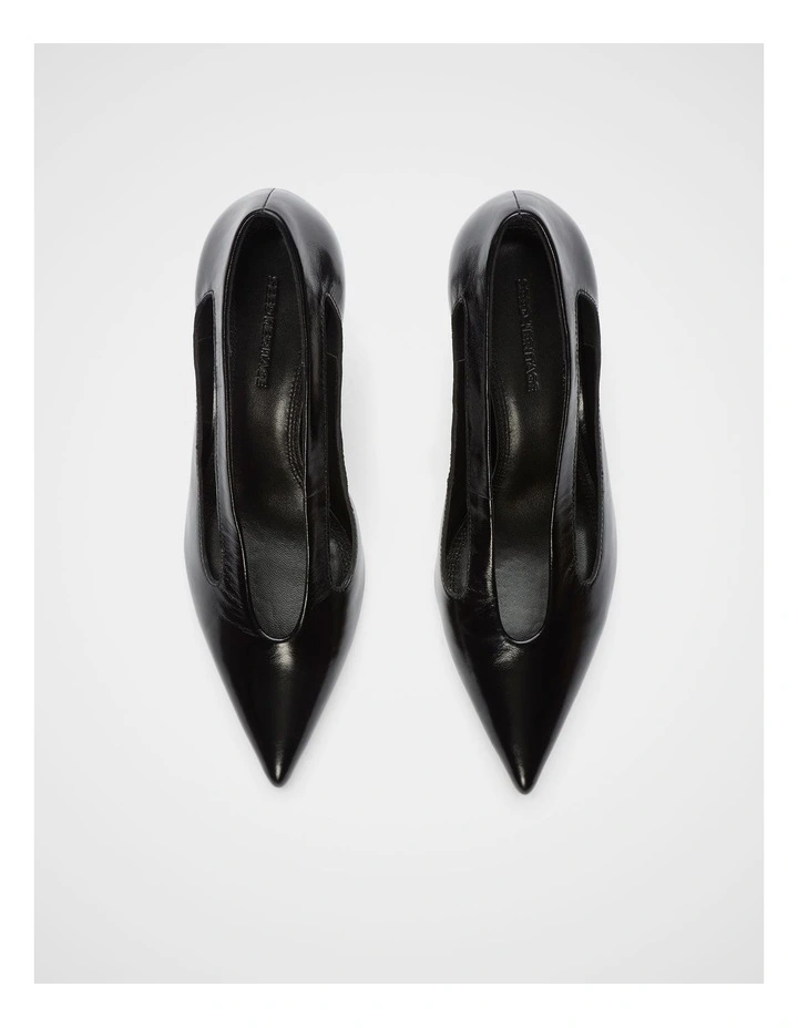 Mia Pump in Black image 4