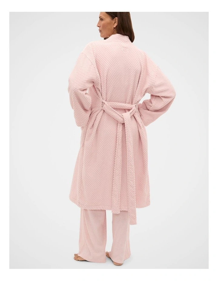 Textured Robe in Blossom image 2