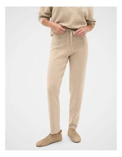 Double Knit Pant in Sandstone Marle