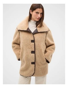 Teddy Jacket in Sandstone
