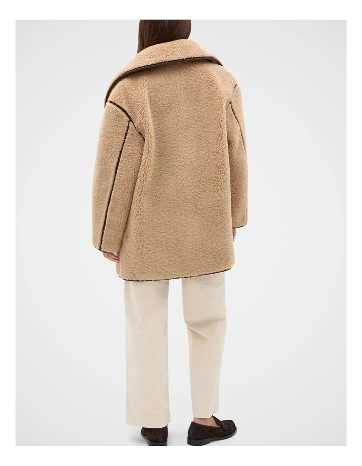 Teddy Jacket in Sandstone image 2