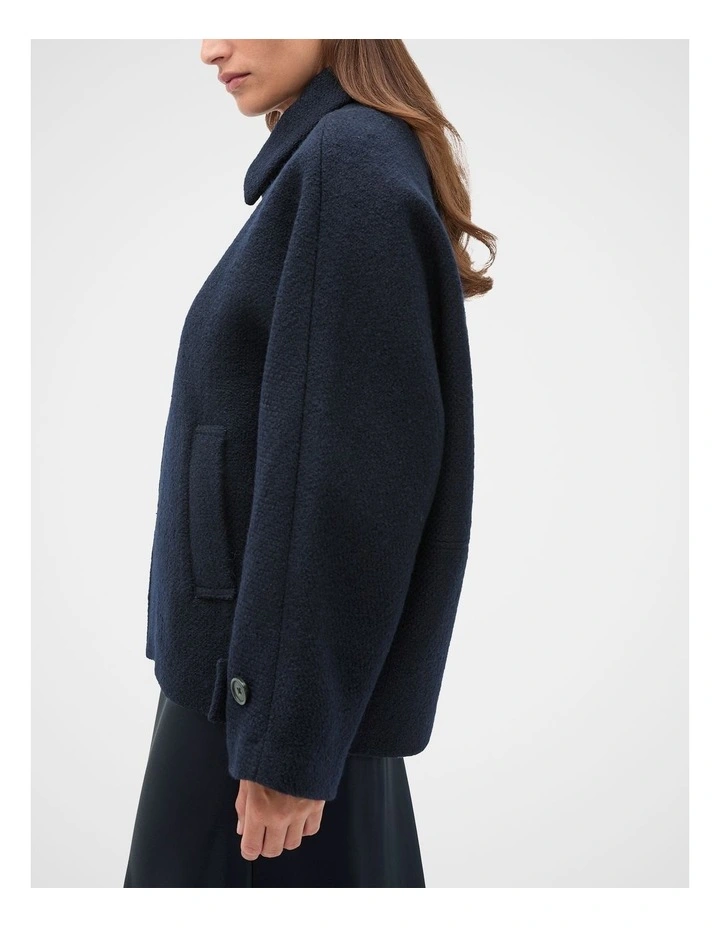 Tweed Jacket in Twilight Blue image 3