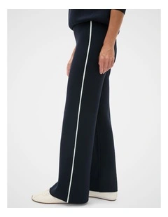 Double Knit Tipping Pant in Twilight Blue