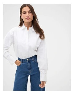 Classic Shirt in Whisper White