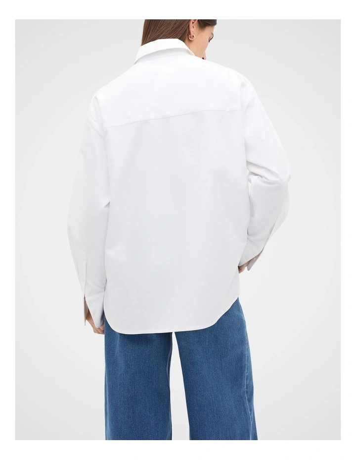 Classic Shirt in Whisper White image 2