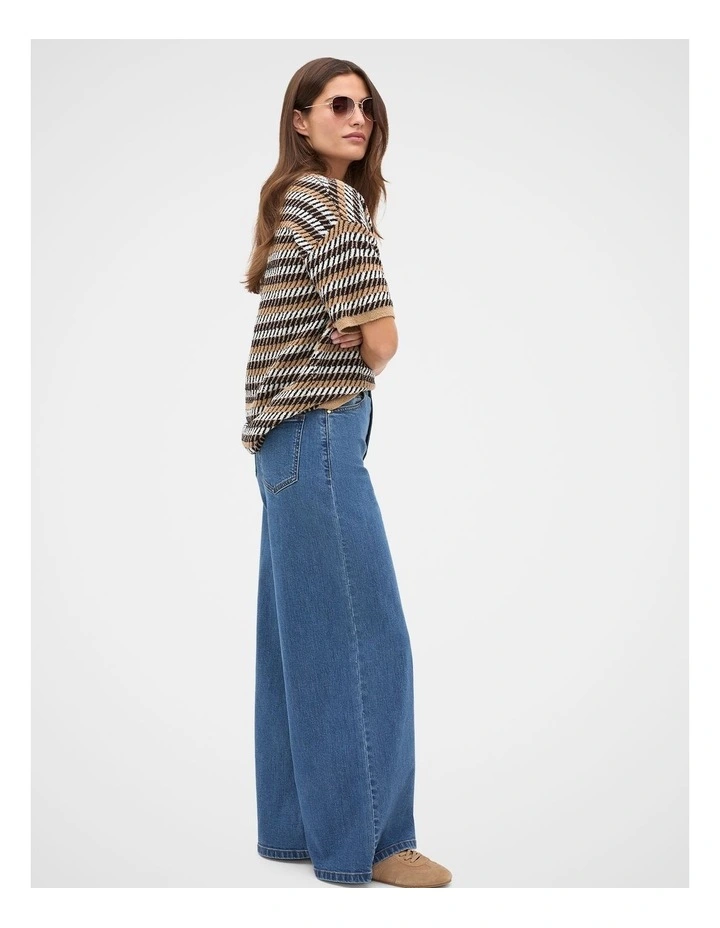 Textured Lurex Knit in Multi image 4