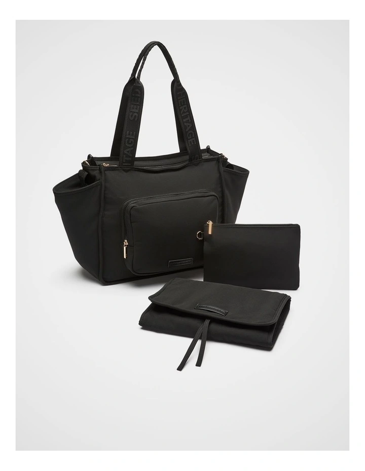Essential Baby Bag in Black image 5