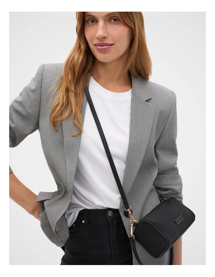 Essential Mini Crossbody Bag in Black image 2