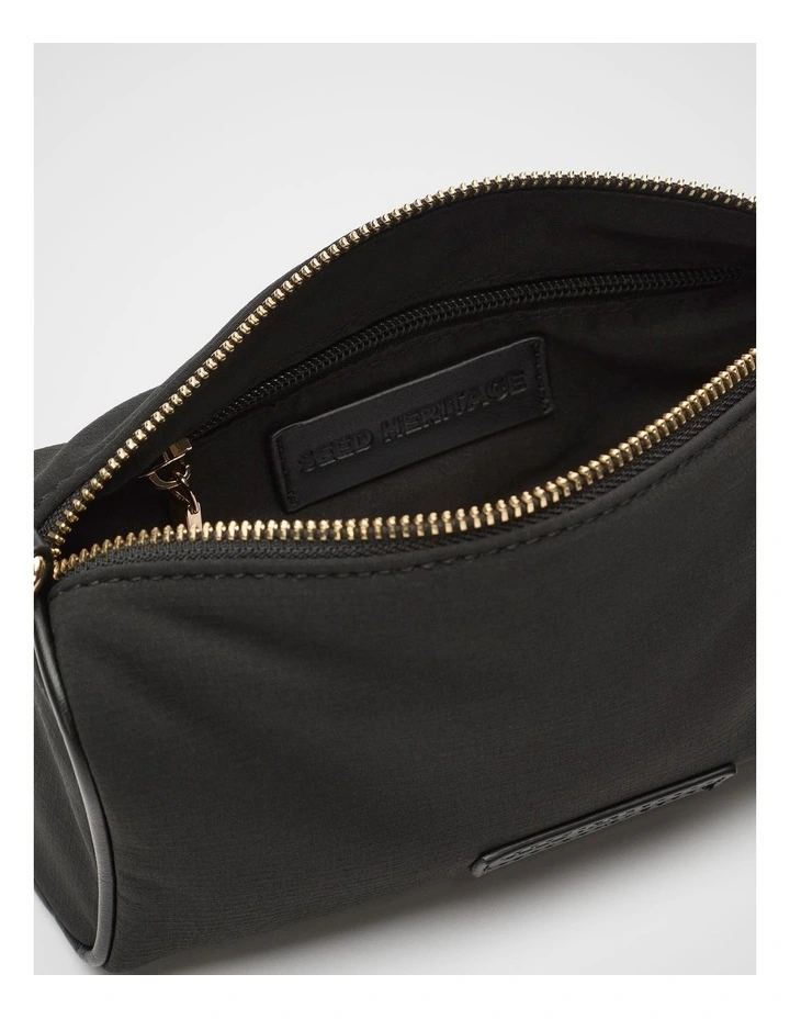 Essential Mini Crossbody Bag in Black image 4