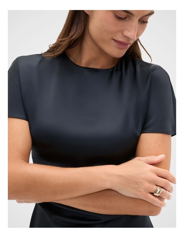 Square Ring Set in Gold image 2