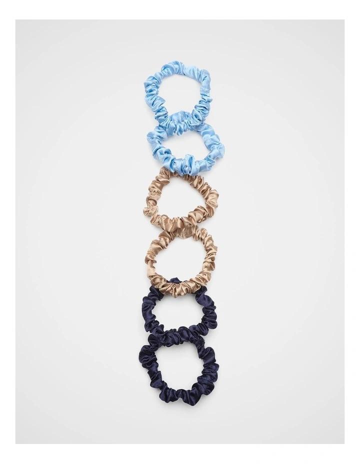 Mini Scrunchie in Soft Blue image 1