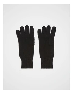 Cashmere Gloves in Black