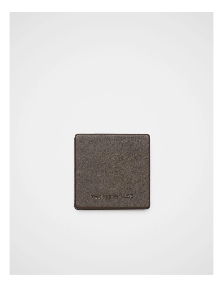 Compact Mirror in Chocolate image 1