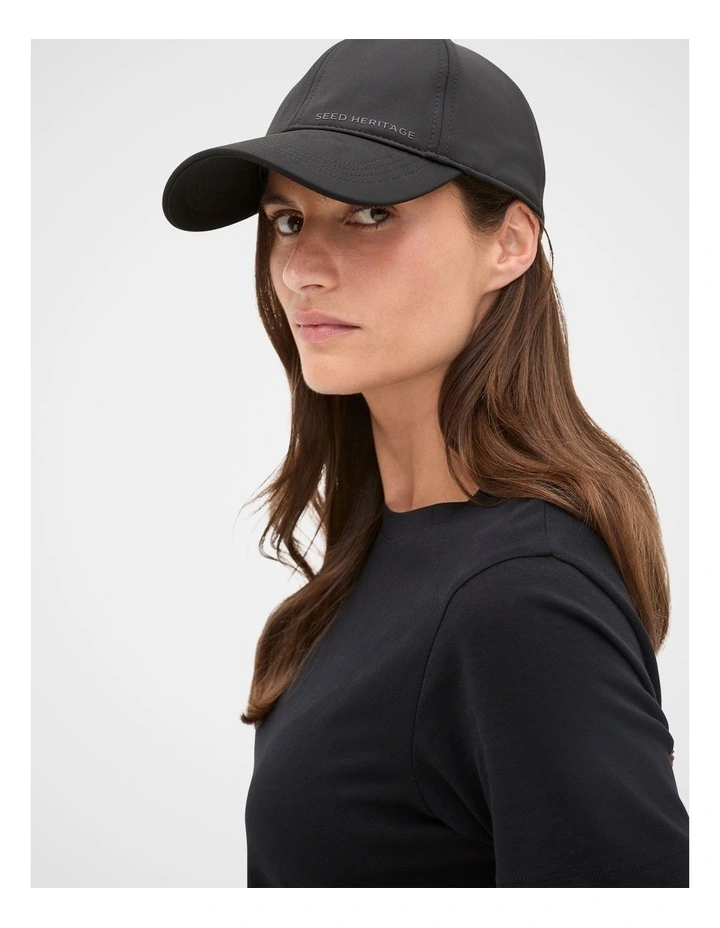 Seed Tech Cap in Black image 1