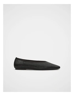 Jordan Square Toe Ballet in Black