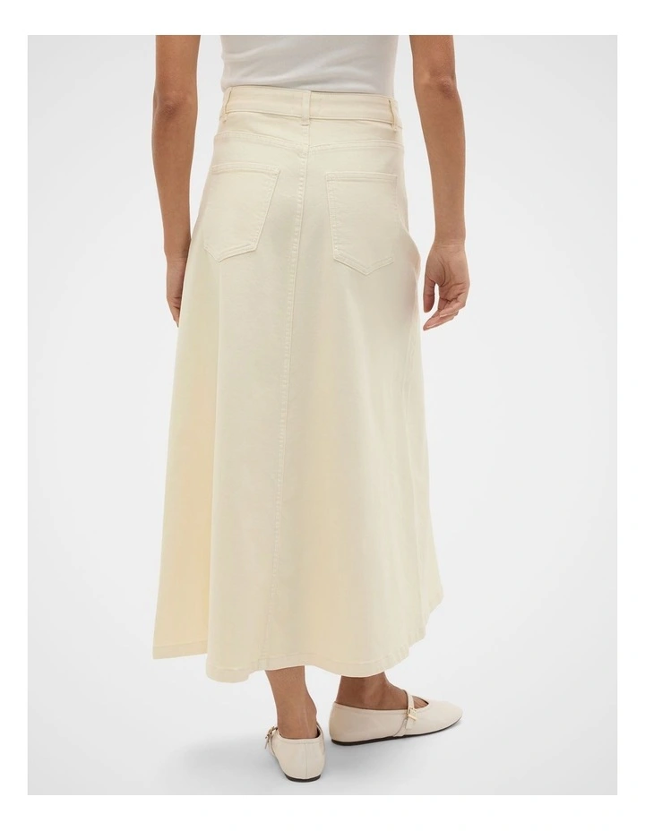 Denim Midi Skirt image 2