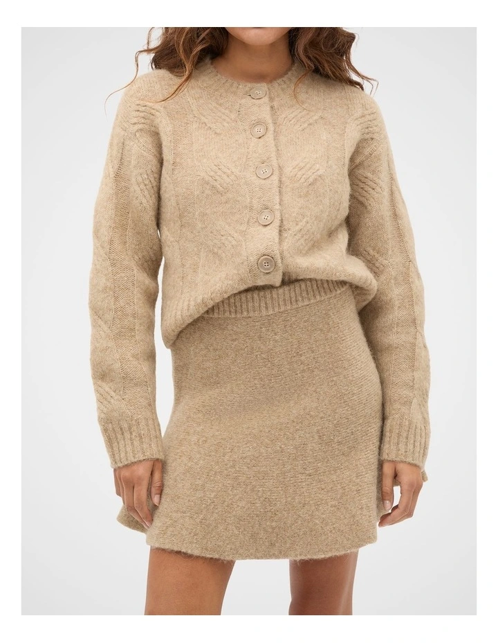 Lofty Knit Mini Skirt image 1