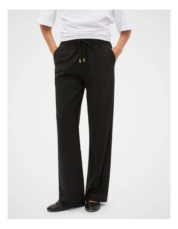 Elasticated Tie Front Pant image 1