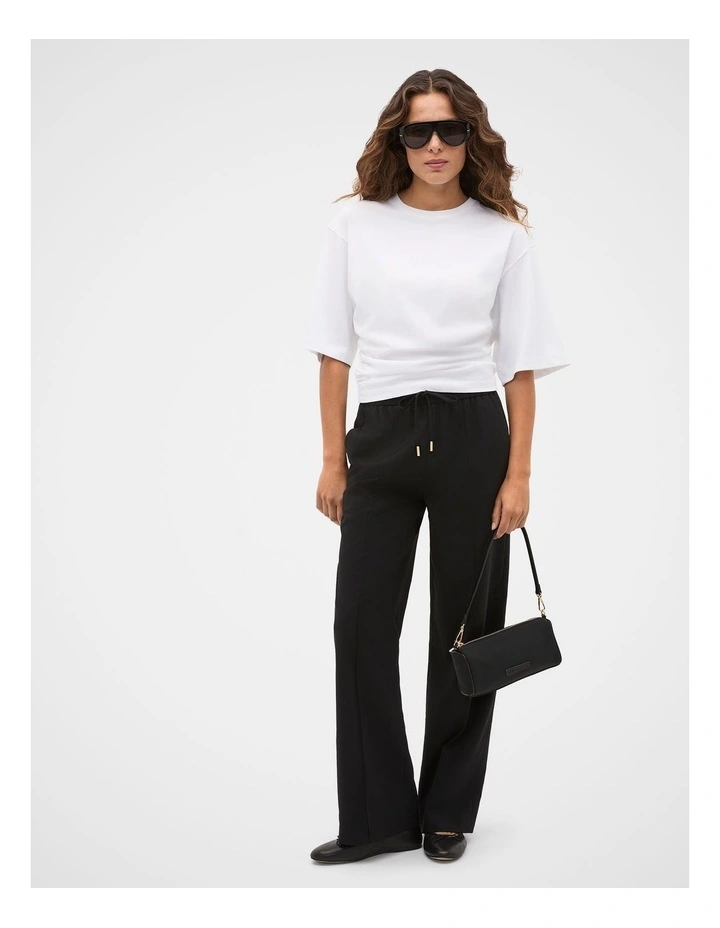 Elasticated Tie Front Pant image 4