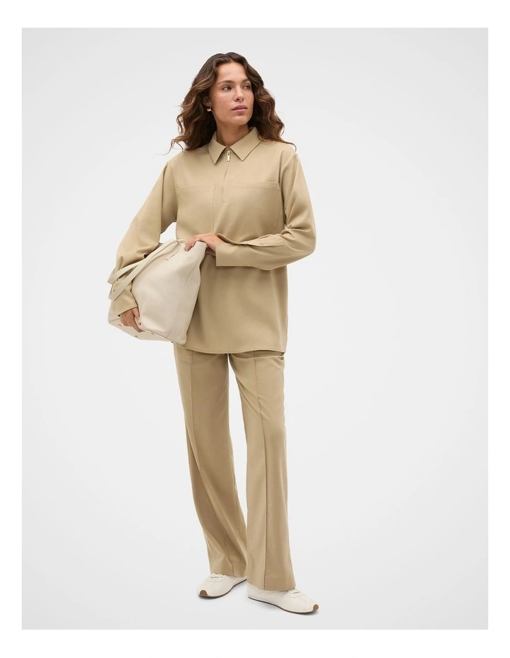 Elasticated Tie Front Pant image 4
